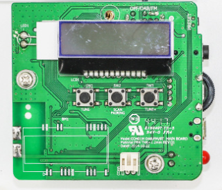 藍(lán)牙收音機(jī)主板圖